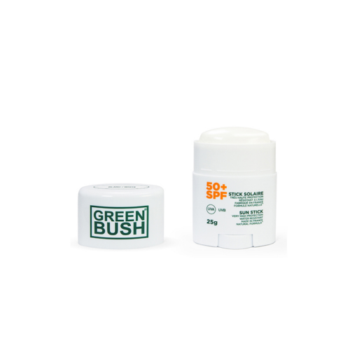 Green Bush Stick Proteccion Solar Mineral Spf 50 - 25 Gr - Blanco - GRSTWH - Green Bush