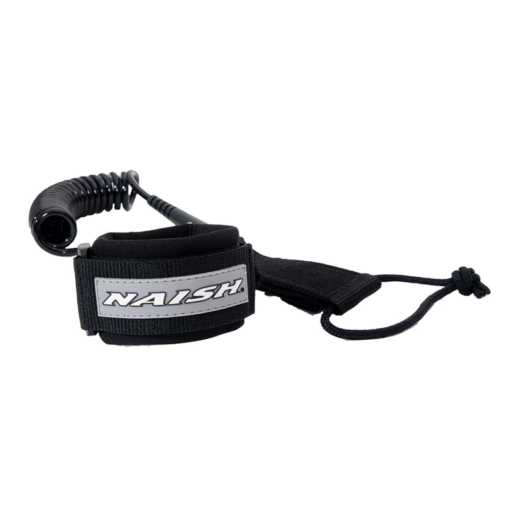 Naish Wing-Surfer Coil Wrist Leash 2025 - S26 FOIL Naish Coil Leash - Naish