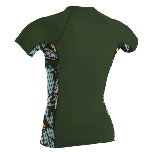 O'neill Wms Side Print S/S Rash Guard 2024 - 5405S GF4 S 2 - Oneill