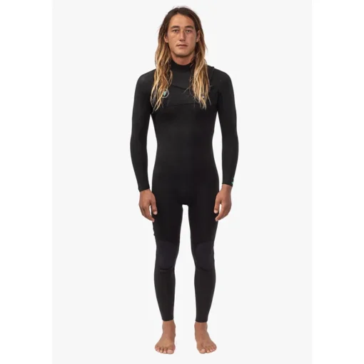 Vissla 7 Seas 4-3 Full Chest Zip-Blk 2025 - 7 SEAS 4 3 FULL CHEST ZIP BLK 1 - Vissla