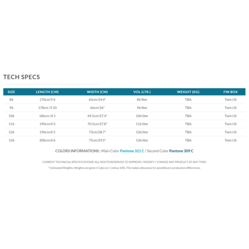 Tabou Rocket Mte - RocketMTE SPECS - Tabou