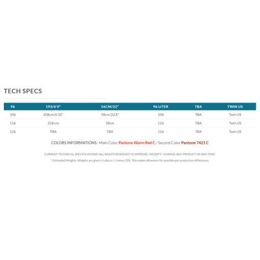 Tabou Super Yaka Team - Super yaka Team Specs - Tabou