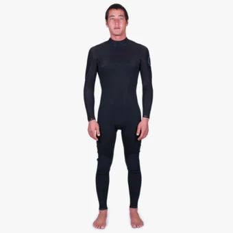 Vissla High Seas 4-3 Full Back Zip-Blk 2025