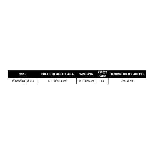 Naish Wind/Wing HA Front Wing 2025 - 2024 windwing ha 914 front wing naish com - Naish