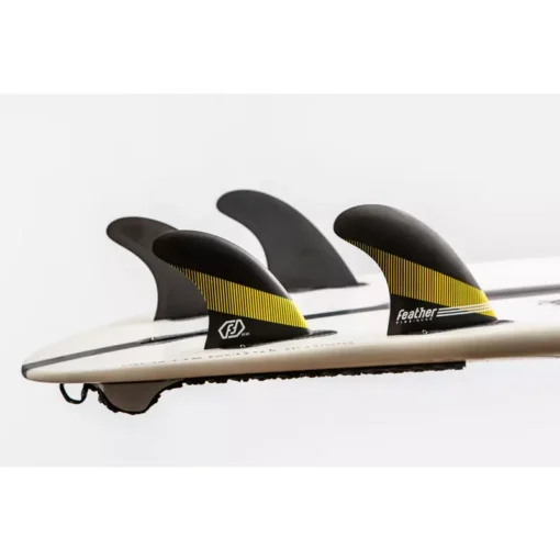 Feather Fins Quad Series Black Single Tab - 16102020 ANI6816 - Feather fins