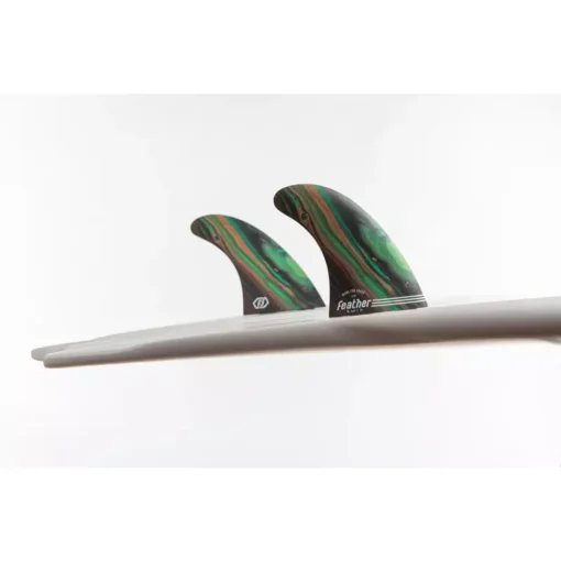 Feather Fins Performance Twins Lime Fs2 - Fin Screws 2 - ANI3878 - Feather fins