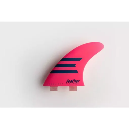 Feather Fins Ultralight Epoxy Pink Single Tab - - Feather fins