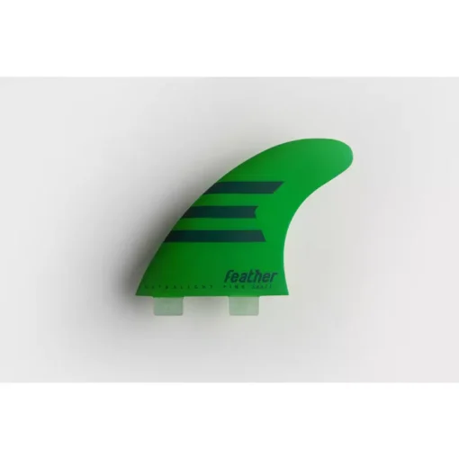 Feather Fins Ultralight Epoxy Green Single Tab - - Feather fins