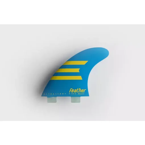 Feather Fins Ultralight Epoxy Blue Single Tab - ANI8991 - Feather fins