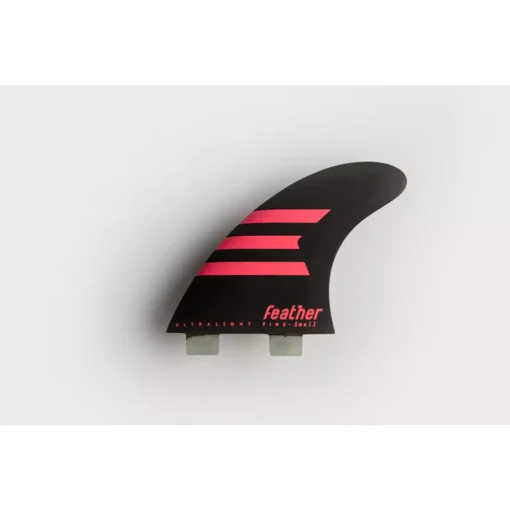 Feather Fins Ultralight Epoxy Purple Dual Tab - - Feather fins