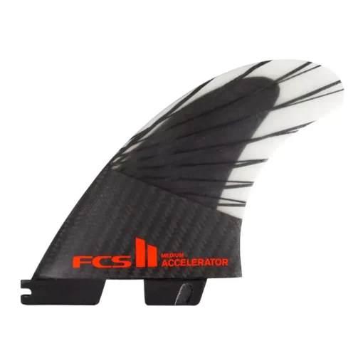 FCS II Accelerator PC Carbon Tri Retail Fins 2025 - FACC CC03 MD TS R - FCS