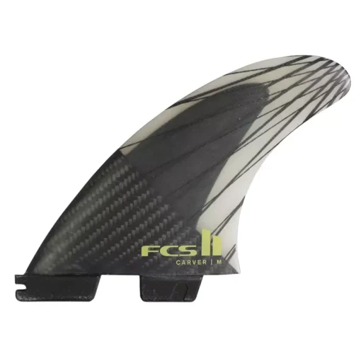 FCS II Carver PC Carbon Tri Retail Fins 2025 - FCAR CC04 MD TS R - FCS