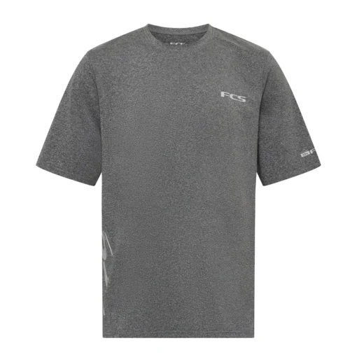 Men's SS UV Surf Tee 2025 - FCS 2024 Mens SurfTee HeatherGrey 1200x Copy - FCS