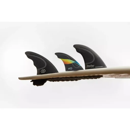 Feather Fins Hydrodynamic Hd Black Dual Tab - HYDRODYNAMIC HD - Feather fins
