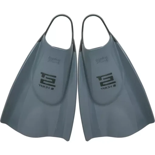 Tech 2 Fin Gun Grey 2025 - TTWO GGY SML - HYDRO FINZ