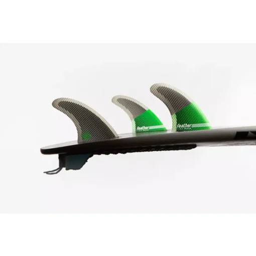 Feather Fins Ultralight Epoxy Hc Black / Green Dual Tab - feather fins 17 306f16e7 5154 4ce7 8470 - Feather fins