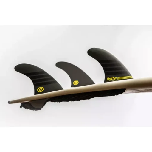 Feather Fins Fiberglass Series Full Carbon C-1 Dual Tab - feather fins 22 - Feather fins