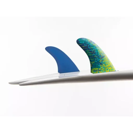 Feather Fins Twin Fins Modern Keel "El Dorado" Dual Tab - feather fins 4 - Feather fins