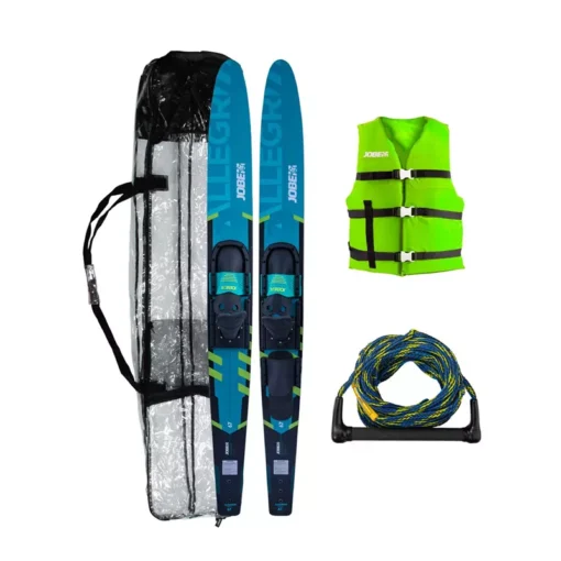 Allegre Combo Waterskis Package Teal - 208822002 zoom - Jobe