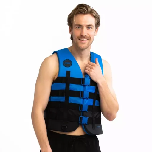 4 Buckle Life Vest Blue - 244823013 zoom - Jobe