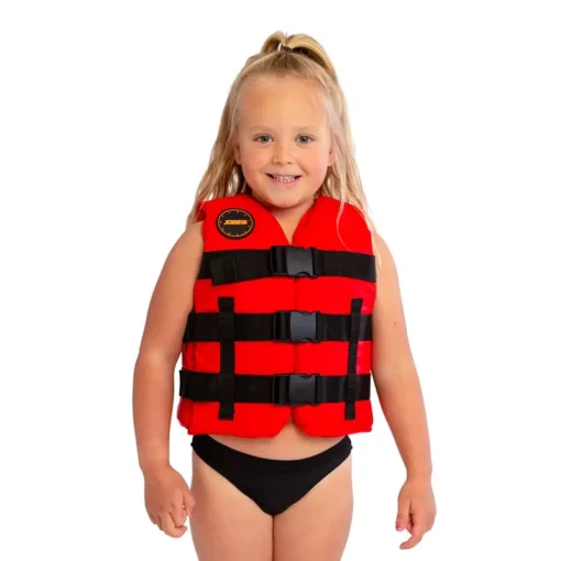 Nylon Life Vest Kids Red - 244823015 zoom - Jobe