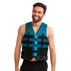 4 Buckle Vest Teal