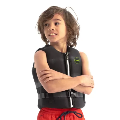 Neoprene Life Vest Kids Black - 244921009 zoom - Jobe
