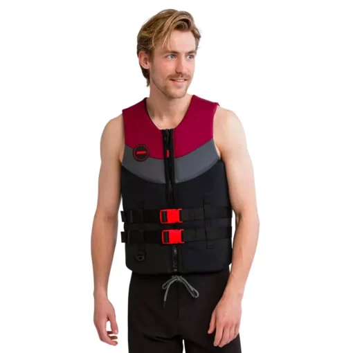 Neoprene Life Vest Men Burgundy Red - 244922002 zoom - Jobe