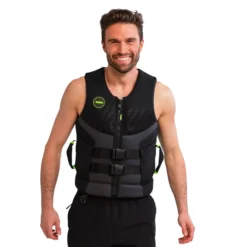Premium Neoprene Life Vest Men Black
