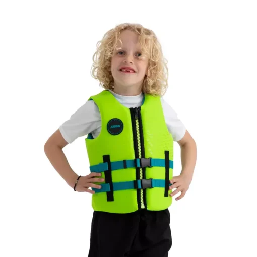 Neoprene Vest Youth Lime Green - 244925003 zoom - Jobe