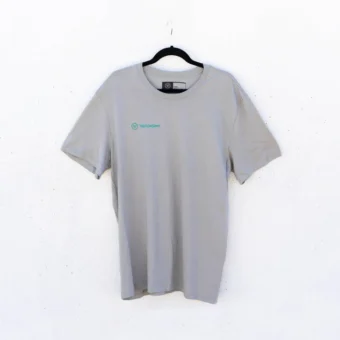 Ride Engine Men's Wordmark T Fog Grey 2025
