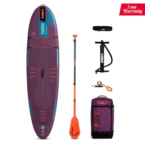 Aero Yarra SUP Board 10.6 Package Purple - 486425008 zoom - Jobe