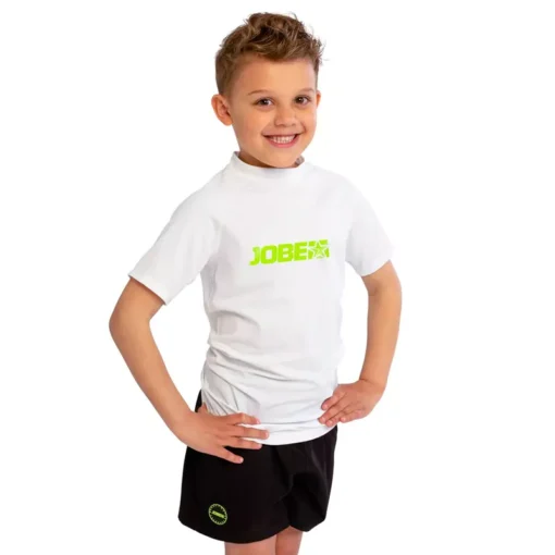Rash Guard Shortsleeve Kids White - 544223003 zoom - Jobe