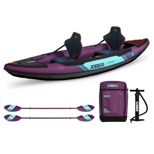 Croft Inflatable Kayak Package Sunset Purple - 600025001 zoom - Jobe