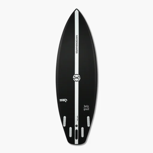 HaydenShapes Holy Grail - Futures 5 Fin - Black Inverted 2025 - HOLYGRAIL BLACKINV FF BOTTOM 1280x 5dadb152 24ec 414b a974 - HaydenShapes