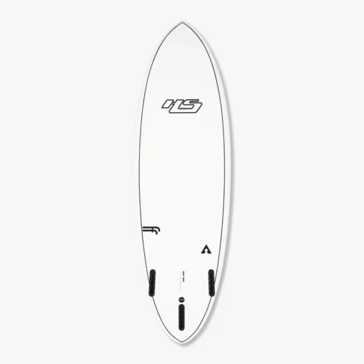 HaydenShapes Hypto Krypto - FF - White- FCS 2025 - HYPTOKRYPTO WHITEOPAQUE BLACKPINLINE - HaydenShapes