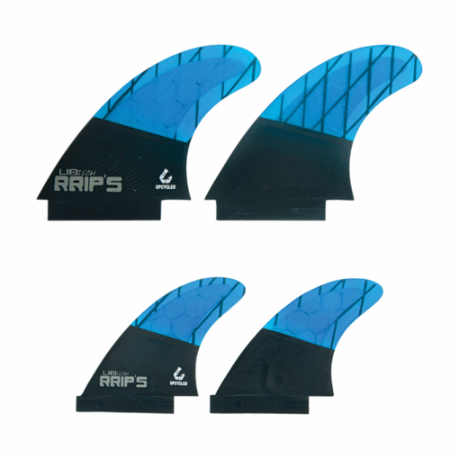 Lib Tech Quad Fin Set Medium - QUAD FIN SET MEDIUM 19SUFIN 4 - Lib Tech