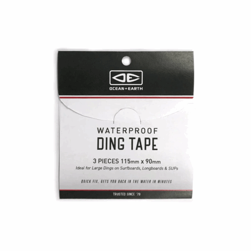O&E Waterproof Ding Tape 3Pc Large Surfboard Repair Kit - Imagen 1