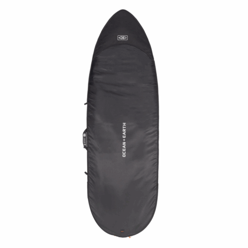 O&E Cor_X Fish Board Bag - SCFB01 C COR X Fish Surfboard Cover 1 Board black top - Ocean Earth