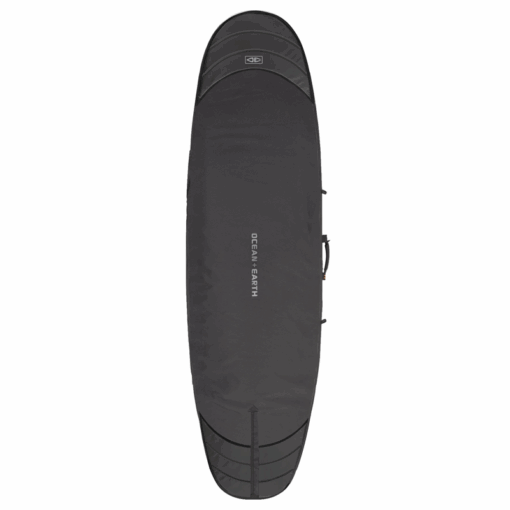 O&E Double Coffin Hypa Longboard Bag - SCLB02 H HYPA Longboard Travel Cover 2 Board black side2 - Ocean Earth