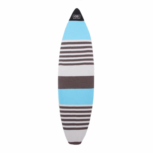 O&E Shortboard Stretch Cover - SCSB09 Shortboard Stretch Surfboard Cover Blue - Ocean Earth