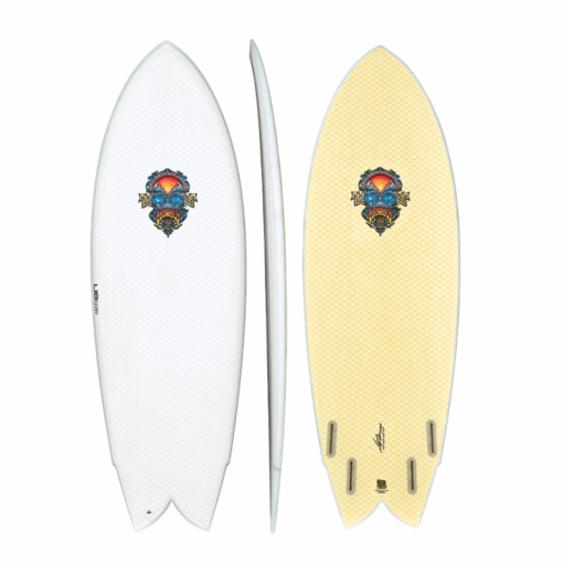 Lib Tech Lost Rnf Retro Fish - SS25 lib surf RNF Retro Fish yellow 5 5 - Lib Tech