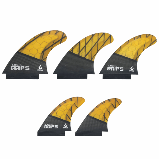 Lib Tech Tri Quad 5 Fin Set Large - TRI QUAD 5 FIN SET MEDIUM 21SUFIN 4 - Lib Tech