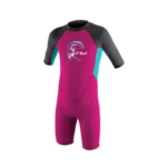 O'neill Toddler Reactor-2 2mm Back Zip S/S Spring - Girls