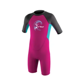 O'neill Toddler Reactor-2 2mm Back Zip S/S Spring - Girls