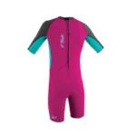 O'neill Toddler Reactor-2 2mm Back Zip S/S Spring - Girls - Imagen 2