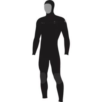 O'neill Epic 6/4 Chest Zip W/Hood