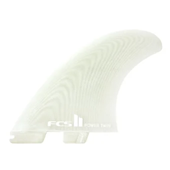 FCS II Power Twin+1 PG Clear  Fins