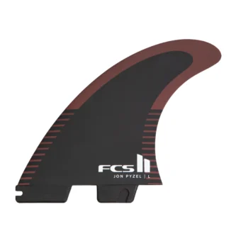 FCS II Pyzel PC M Black/Shiraz Tri  Fins