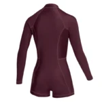 Mystic Lunar Longarm Shorty 2/2mm Fzip Women - Imagen 2